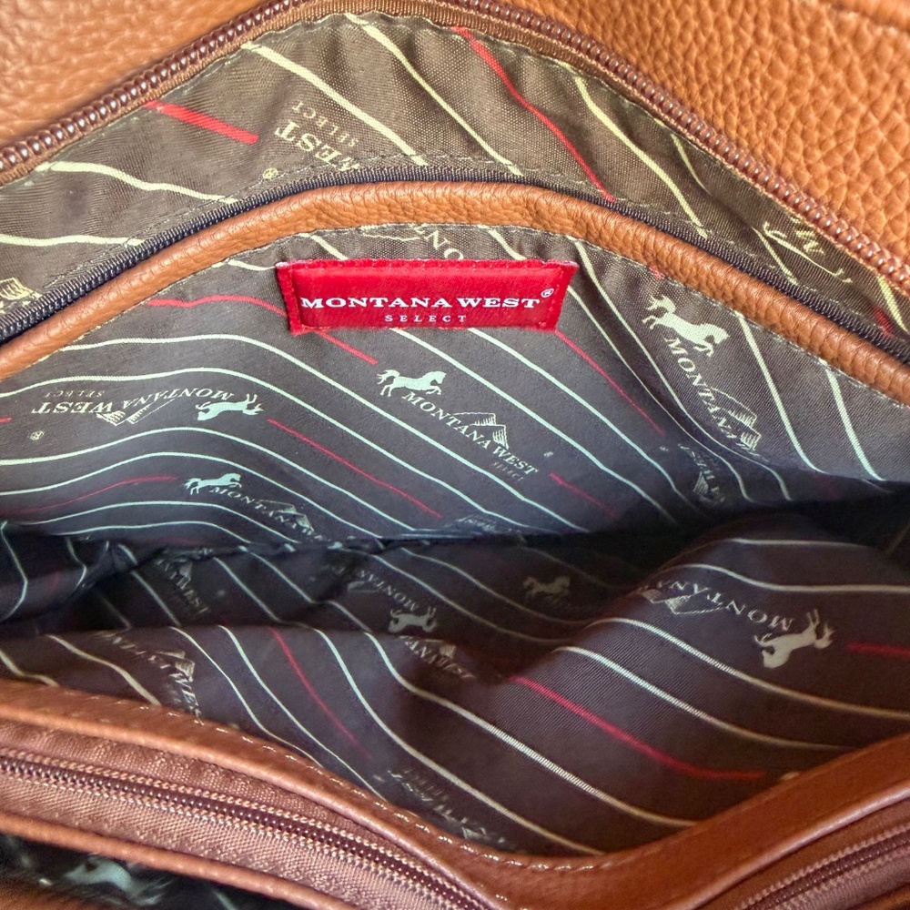 MONTANA WEST Concealed Carry Hobo Bag *NEW* - Picture 12 of 15